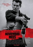 The November Man - Estonian Movie Poster (xs thumbnail)
