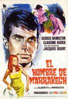 L&#039;homme de Marrakech - Spanish Movie Poster (xs thumbnail)