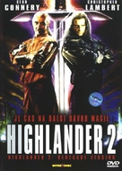 Highlander II: The Quickening - Czech DVD movie cover (xs thumbnail)