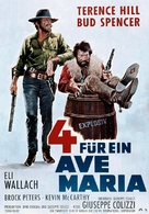 I quattro dell&#039;Ave Maria - German Movie Poster (xs thumbnail)