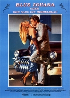 The Blue Iguana - German Movie Poster (xs thumbnail)