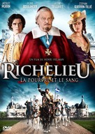Richelieu, la pourpre et le sang - French DVD movie cover (xs thumbnail)