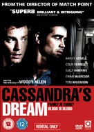 Cassandra&#039;s Dream - British DVD movie cover (xs thumbnail)