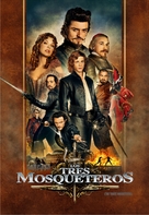 The Three Musketeers - Argentinian DVD movie cover (xs thumbnail)