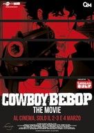 Cowboy Bebop: Tengoku no tobira - Italian Movie Poster (xs thumbnail)