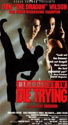 Bloodfist IV: Die Trying - VHS movie cover (xs thumbnail)