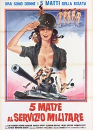 Les filles du r&eacute;giment - Italian Movie Poster (xs thumbnail)