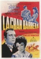Gran barrera, La - Spanish Movie Poster (xs thumbnail)