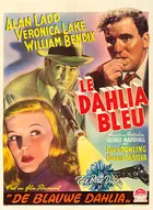 The Blue Dahlia Poster