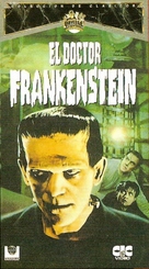 Frankenstein - Spanish VHS movie cover (xs thumbnail)