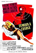 Witness for the Prosecution - French Movie Poster (xs thumbnail)