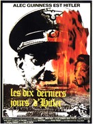 Hitler: The Last Ten Days - French Movie Poster (xs thumbnail)