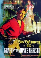 El conde de Montecristo - German Movie Poster (xs thumbnail)