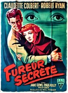 The Secret Fury - French Movie Poster (xs thumbnail)