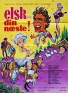Elsk... din n&aelig;ste! - Danish Movie Poster (xs thumbnail)