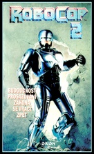 RoboCop 2 - Czech VHS movie cover (xs thumbnail)
