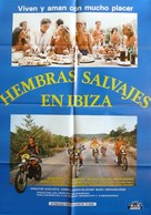 Die sch&ouml;nen Wilden von Ibiza - Spanish Movie Poster (xs thumbnail)