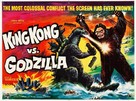 King Kong Vs Godzilla - British Movie Poster (xs thumbnail)