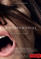 Nymphomaniac - Hungarian Movie Poster (xs thumbnail)