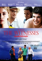 Les t&eacute;moins - Thai Movie Poster (xs thumbnail)