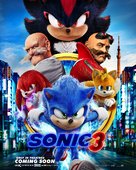 Sonic the Hedgehog 3 - Canadian Movie Poster (xs thumbnail)