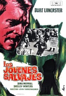 The Young Savages - Spanish Movie Poster (xs thumbnail)