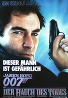 The Living Daylights - German Movie Poster (xs thumbnail)