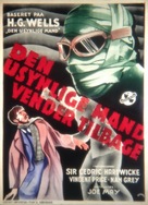 The Invisible Man Returns - Danish Movie Poster (xs thumbnail)