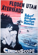 River of No Return - Swedish Movie Poster (xs thumbnail)