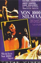 Skr&auml;cken har 1000 &ouml;gon - Finnish VHS movie cover (xs thumbnail)