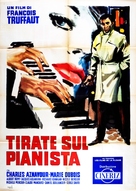 Tirez sur le pianiste - Italian Movie Poster (xs thumbnail)
