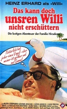 Das kann doch unsren Willi nicht ersch&uuml;ttern - German VHS movie cover (xs thumbnail)