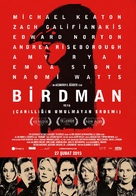 Birdman or (The Unexpected Virtue of Ignorance) - Turkish Movie Poster (xs thumbnail)