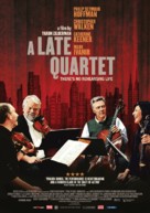 A Late Quartet - Belgian Movie Poster (xs thumbnail)