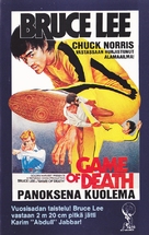 Game Of Death - Finnish VHS movie cover (xs thumbnail)