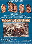 The Fall of the Roman Empire - French Movie Poster (xs thumbnail)