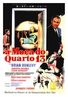 Girl in Room 13 - Brazilian Movie Poster (xs thumbnail)