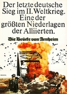 A Bridge Too Far - German Movie Poster (xs thumbnail)