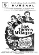 Jueves, milagro, Los - Spanish poster (xs thumbnail)