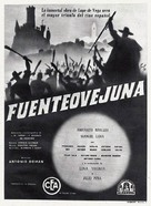 Fuenteovejuna - Spanish Movie Poster (xs thumbnail)