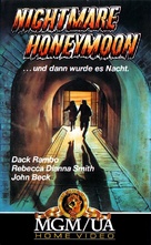 Nightmare Honeymoon - German VHS movie cover (xs thumbnail)