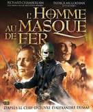 The Man in the Iron Mask - French Blu-Ray movie cover (xs thumbnail)