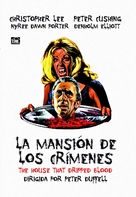 The House That Dripped Blood - Spanish DVD movie cover (xs thumbnail)