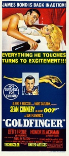 Goldfinger - Australian Movie Poster (xs thumbnail)