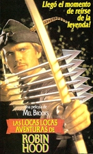 Robin Hood: Men in Tights - Argentinian VHS movie cover (xs thumbnail)