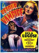 The Return of the Vampire - Belgian Movie Poster (xs thumbnail)