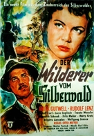 Der Wilderer vom Silberwald - German Movie Poster (xs thumbnail)