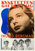 Vier Gesellen, Die - Swedish Movie Poster (xs thumbnail)