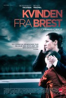 La fille de Brest - Danish Movie Poster (xs thumbnail)