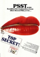 Top Secret - German Movie Poster (xs thumbnail)